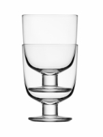Glas op voet Iittala 